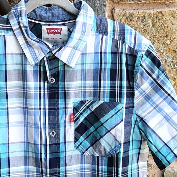 levi's short sleeve button down